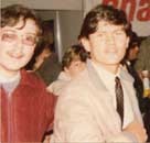 JJ et Philippe de Dieuleveult le 20 mai 1984 à Lesquin