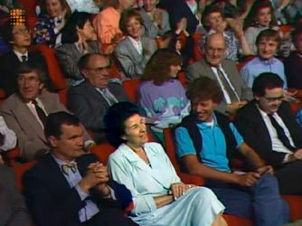 Diane Lange, membre du jury de "Jeunes Solistes" durant la saison 1988